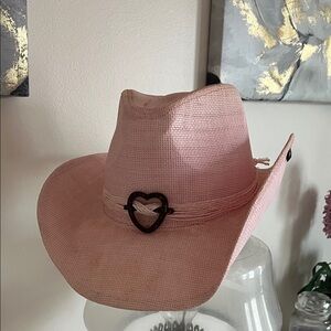 Pink Band cowboy hat